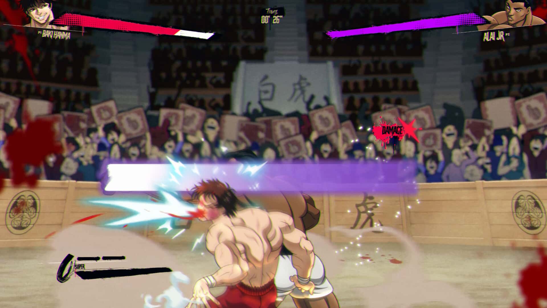 范马刃牙 血之竞技场 Baki Hanma Blood Arena 中文版游戏封面